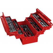 Holzmann Caisse métallique avec 86 outils WZK86CRV