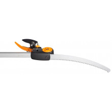 Fiskars Ciseaux télescopiques UPX86 + scie a élaguer 1023634