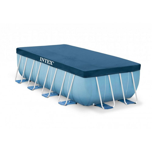 INTEX Bâche rectangulaire pour piscine tubulaire de 400 x 200 cm 28037