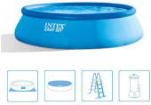 INTEX Easy Set Pool Piscine 457 x 122 cm Epurateur a cartouche 26168NP