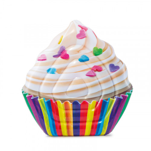 INTEX CUPCAKE Matelas Pneumatique, 142 x 135 cm 58770EU