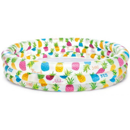 INTEX PINEAPPLE POOL Piscine 132 x 28 cm, 59431NP