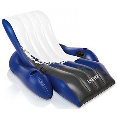 INTEX Matelas gonflable Floating Recliner 158868EU