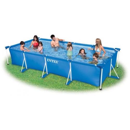 INTEX Piscine Frame Pool Set Family 450 x 220 x 84 cm, 128273NP INTEX Piscine Frame Pool Set Family 450 x 220 x 84 cm, 128273NP