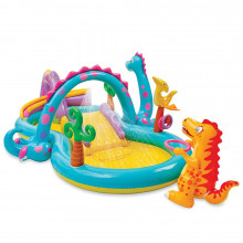 INTEX Centre de jeux d'eau Dinoland 333 x 229 x 112 cm 57135NP