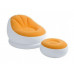 INTEX Fauteuil gonflable avec pouf 68572NP/orange