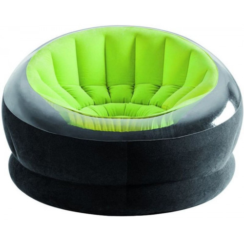 INTEX EMPIRE CHAIR Fauteuil gonflable 112 x 109 x 69 cm, vert 68582