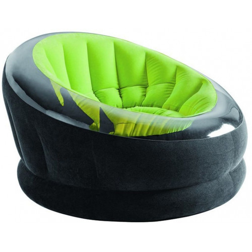 INTEX EMPIRE CHAIR Fauteuil gonflable 112 x 109 x 69 cm, vert 68581