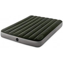 INTEX FULL DURA-BEAM DOWNY AIRBED WITH FOOT BIP Matelas gonflable, 137 x 191 cm 64762
