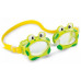 INTEX FUN GOGGLES Lunettes pour la natation, pour enfants, vert 55603