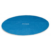 INTEX Couverture solaire de piscine Bleu 366 cm, Polyéthylene 28012