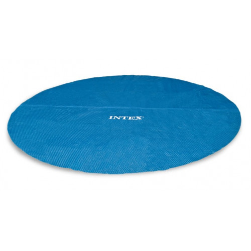 INTEX Couverture solaire de piscine Bleu 457 cm, Polyéthylene 28013