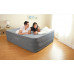INTEX COMFORT-PLUSH QUEEN Lit gonflable avec gonfleur intégré 152 x 203 cm 64418