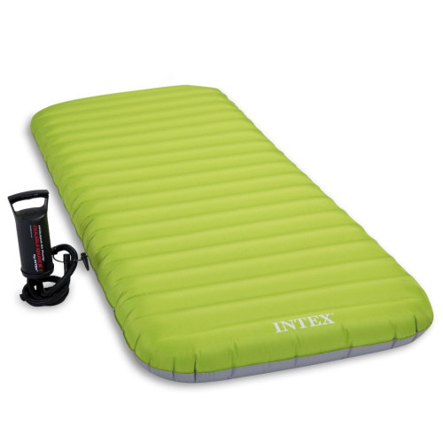 INTEX ROLL’N GO Lit gonflable a défiler avec gonfleur 76 x 191 x 13 cm 64780