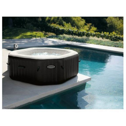 INTEX Pure Spa Buble Jet de bulles & Systeme d’eau salée 218 x 71 cm 28456