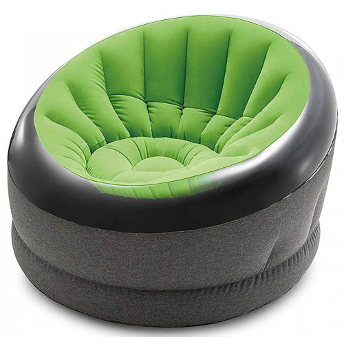 INTEX EMPIRE CHAIR Fauteuil gonflable Jazzy Vert 66581