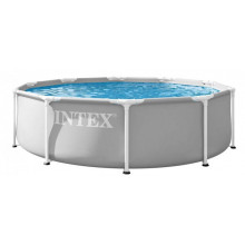 INTEX Prism Frame Pools Piscine 305 x 76 cm avec filtration a cartouche 26702NP
