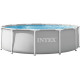 INTEX Prism Frame Premium Set Piscine 366 x 99 cm avec filtration a cartouche 26716NP