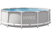 INTEX Prism Frame Premium Set Piscine 366 x 99 cm avec filtration a cartouche 26716NP