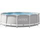 INTEX Prism Frame Premium Set Piscine 366 x 99 cm avec filtration a cartouche 26716NP