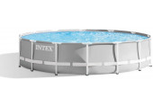 INTEX Prism Frame Pools Set Piscine 427 x 107 cm avec filtration a cartouche 26720NP