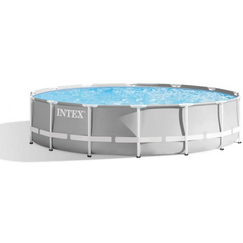INTEX Prism Frame Pools Set Piscine 427 x 107 cm avec filtration a cartouche 26720NP