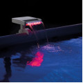 INTEX Cascade de piscine LED multicolore 28090