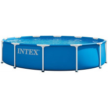 INTEX Metal Frame Piscine 366 x 76 cm sans filtration 28210NP