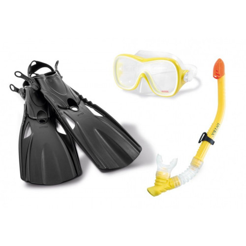 INTEX Kit complet de plongée Wave Rider 55658