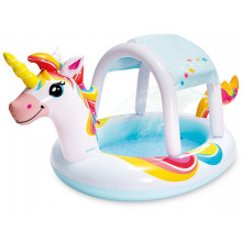 INTEX Piscine Gonflable Ronde Unicorn 58435NP