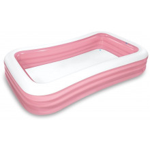 INTEX Piscine gonflable rectangulaire Givrée Rose 305 x 183 x 56cm 58487NP