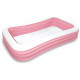 INTEX Piscine gonflable rectangulaire Givrée Rose 305 x 183 x 56cm 58487NP