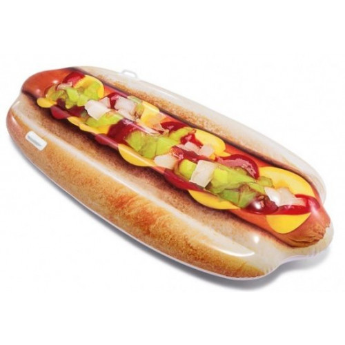 INTEX HOTDOG Matelas hot-dog, 180 × 89 cm 58771EU