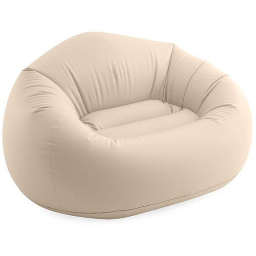 INTEX Beanless Bag Fauteuil poire beige 137 x 127 x 74cm 66505NP