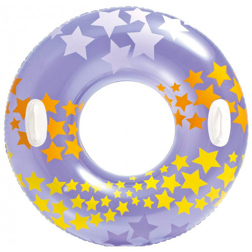 INTEX Bouée gonflable avec étoiles 91 cm 59256NP/violet