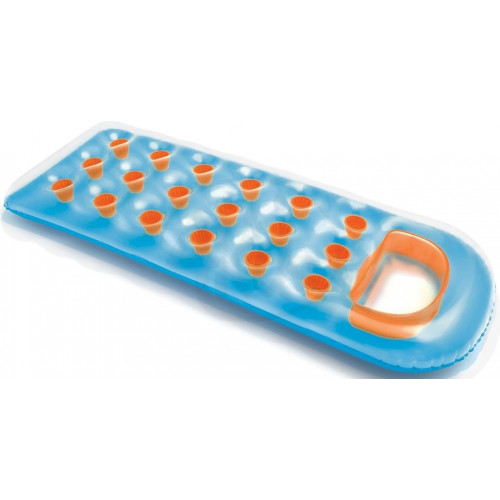INTEX 18-Pocket Suntanner Matelas 59895EU/ bleu INTEX 18-Pocket Suntanner Matelas 59895EU/ bleu