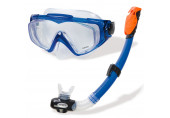 INTEX AQUA SPORT Set de masque et tuba de plongée, bleu 55962