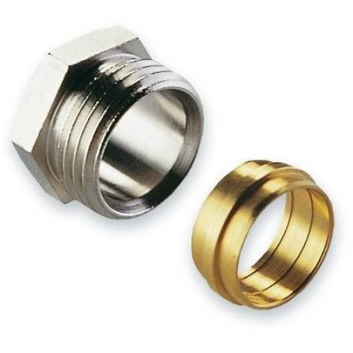 IVAR raccord a compression pour tube cuivre, 1/2" M – 15 × 1 501047