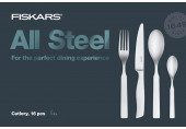 Fiskars Set de couverts tout acier, 16 pcs 1054778