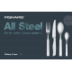 Fiskars Set de couverts tout acier, 16 pcs 1054778