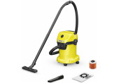 Kärcher WD 3 V-17/4/20 Aspirateur eau et poussieres (1000W/17L) 1.628-130.0