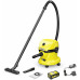 Kärcher WD 2-18 V-12/18 Aspirateur eau et poussieres (18V/1x2,5A/12L) 1.628-501.0