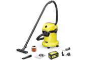 Kärcher WD 3-18 V-17/20 Aspirateur sans fil pour saletés humides et seches 17L1.628-551.0