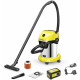 Kärcher WD 3-18 S Aspirateur eau et poussiere sans fil (18V/1x5,0Ah) 1.628-576.0