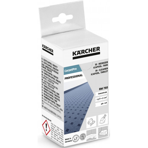 Kärcher RM 760 CarpetPro Nettoyant iCapsol, 16 comprimés 6.295-850.0 Kärcher RM 760 CarpetPro Nettoyant iCapsol, 16 comprimés 6.295-850.0