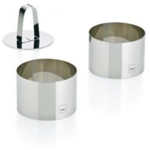 KELA Decore cercles a dessert, 3 pcs, 7,5 cm KL-10781 KELA Decore cercles a dessert, 3 pcs, 7,5 cm KL-10781