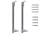 Kermi Kit de consoles de fixation murale PROFIL, hauteur 600 mm, Type 12, 22 ZB02970005