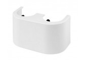 Kermi Cache pour raccord a visser, droit, blanc ZA01060001