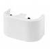 Kermi Cache pour raccord a visser, droit, blanc ZA01060001