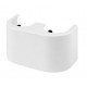Kermi Cache pour raccord a visser, droit, blanc ZA01060001